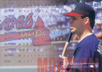 1995 Fleer Update #U-92 Mike Mordecai Back