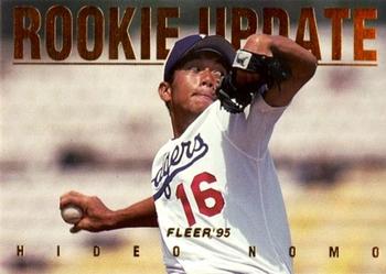 1995 Fleer Update - Rookie Update #7 Hideo Nomo Front