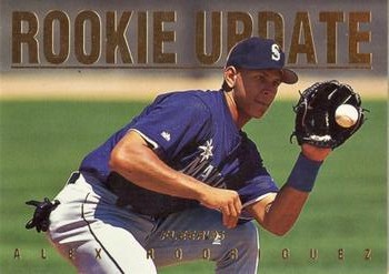 1995 Fleer Update - Rookie Update #9 Alex Rodriguez Front