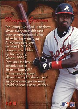 1995 Fleer Update - Smooth Leather #4 Marquis Grissom Back