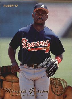 1995 Fleer Update - Smooth Leather #4 Marquis Grissom Front