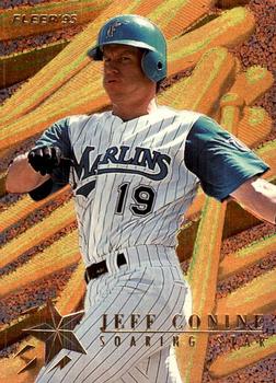 1995 Fleer Update - Soaring Stars #3 Jeff Conine Front