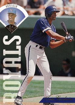 1995 Leaf #383 Tom Goodwin Front