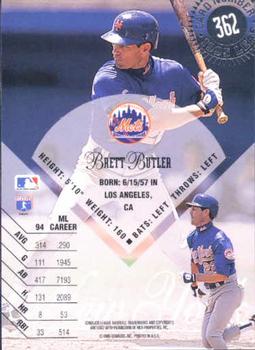 1995 Leaf #362 Brett Butler Back