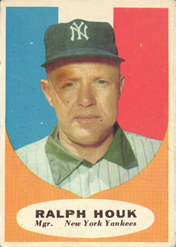 1961 Topps #133 Ralph Houk Front