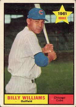 1961 Topps #141 Billy Williams Front