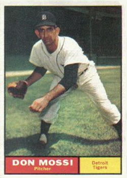 1961 Topps #14 Don Mossi Front