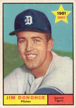 1961 Topps #151 Jim Donohue Front