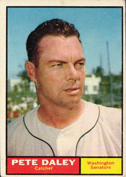 1961 Topps #158 Pete Daley Front