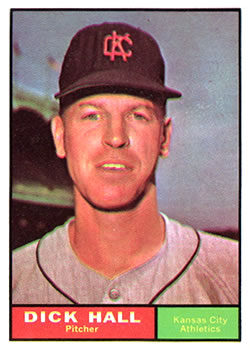 1961 Topps #197 Dick Hall Front