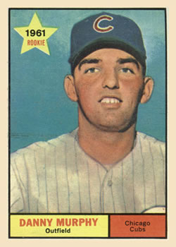 1961 Topps #214 Danny Murphy Front