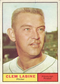 1961 Topps #22 Clem Labine Front