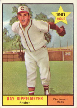 1961 Topps #276 Ray Rippelmeyer Front