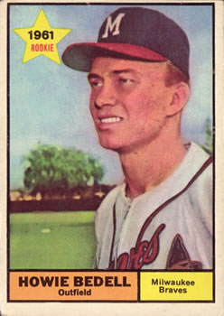 1961 Topps #353 Howie Bedell Front