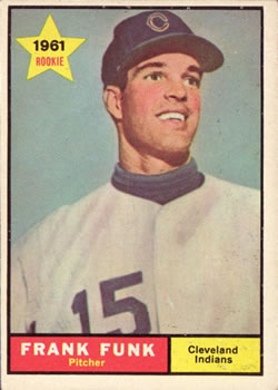 1961 Topps #362 Frank Funk Front