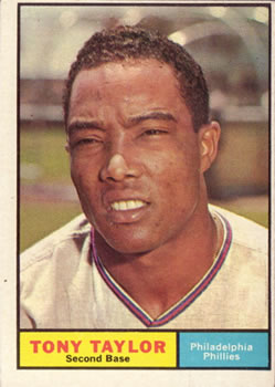 1961 Topps #411 Tony Taylor Front