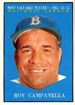 1961 Topps #480 Roy Campanella Front