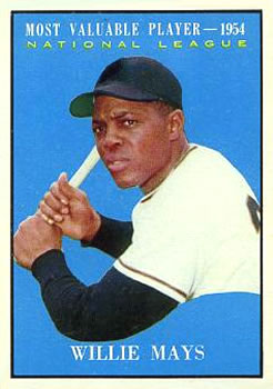 1961 Topps #482 Willie Mays Front