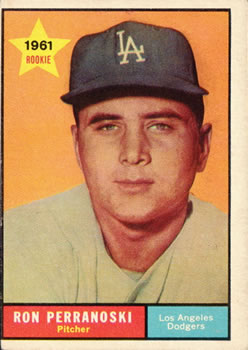 1961 Topps #525 Ron Perranoski Front