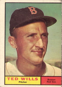 1961 Topps #548 Ted Wills Front