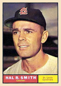 1961 Topps #549 Hal R. Smith Front