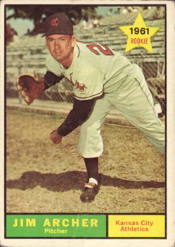 1961 Topps #552 Jim Archer Front