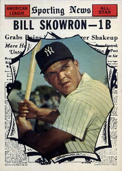 1961 Topps #568 Bill Skowron Front