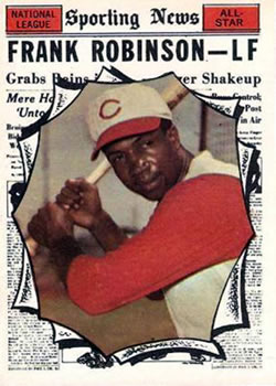 1961 Topps #581 Frank Robinson Front
