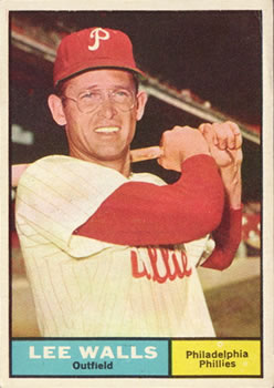 1961 Topps #78 Lee Walls Front