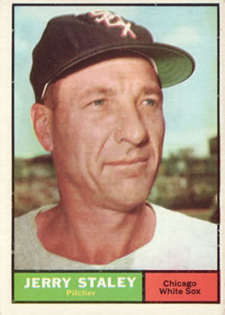 1961 Topps #90 Jerry Staley Front