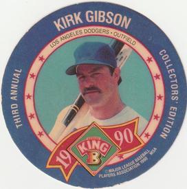 1990 King B Discs #5 Kirk Gibson Front