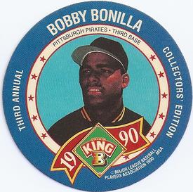 1990 King B Discs #8 Bobby Bonilla Front