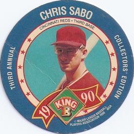 1990 King B Discs #10 Chris Sabo Front