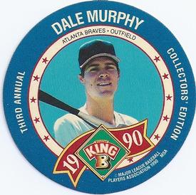 1990 King B Discs #11 Dale Murphy Front