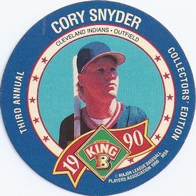 1990 King B Discs #12 Cory Snyder Front