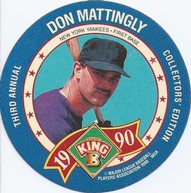 1990 King B Discs #14 Don Mattingly Front