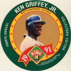1991 King B Discs #6 Ken Griffey Jr. Front