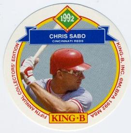 1992 King B Discs #2 Chris Sabo Front