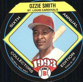 1993 King B Discs #12 Ozzie Smith Front