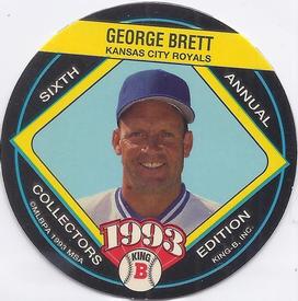 1993 King B Discs #9 George Brett Front