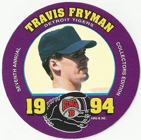 1994 King B Discs #10 Travis Fryman Front