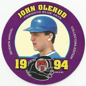 1994 King B Discs #13 John Olerud Front