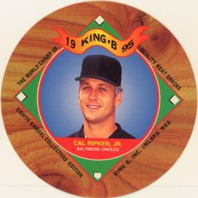 1995 King B Discs #18 Cal Ripken Jr. Front