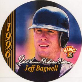 1996 King B Discs #4 Jeff Bagwell Front