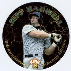 1997 King B Discs #7 Jeff Bagwell Front