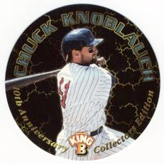 1997 King B Discs #20 Chuck Knoblauch Front