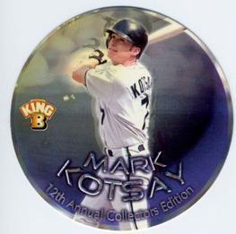 1999 Pacific King B Discs #7 Mark Kotsay Front