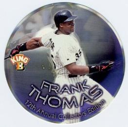 1999 Pacific King B Discs #11 Frank Thomas Front