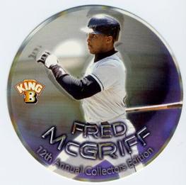 1999 Pacific King B Discs #15 Fred McGriff Front