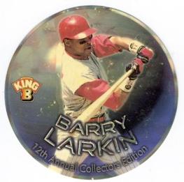 1999 Pacific King B Discs #19 Barry Larkin Front